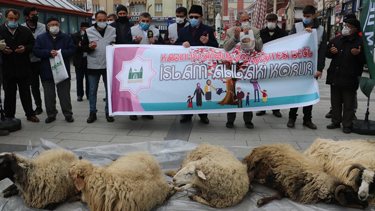 İstanbul Sözleşmesi'ne karşı şükür kurbanı!