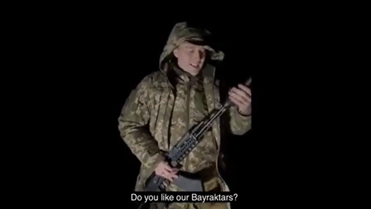Ukraynalı komutan Ruslara seslendi: 'Bayraktar SİHA'larımızı beğendiniz mi?'