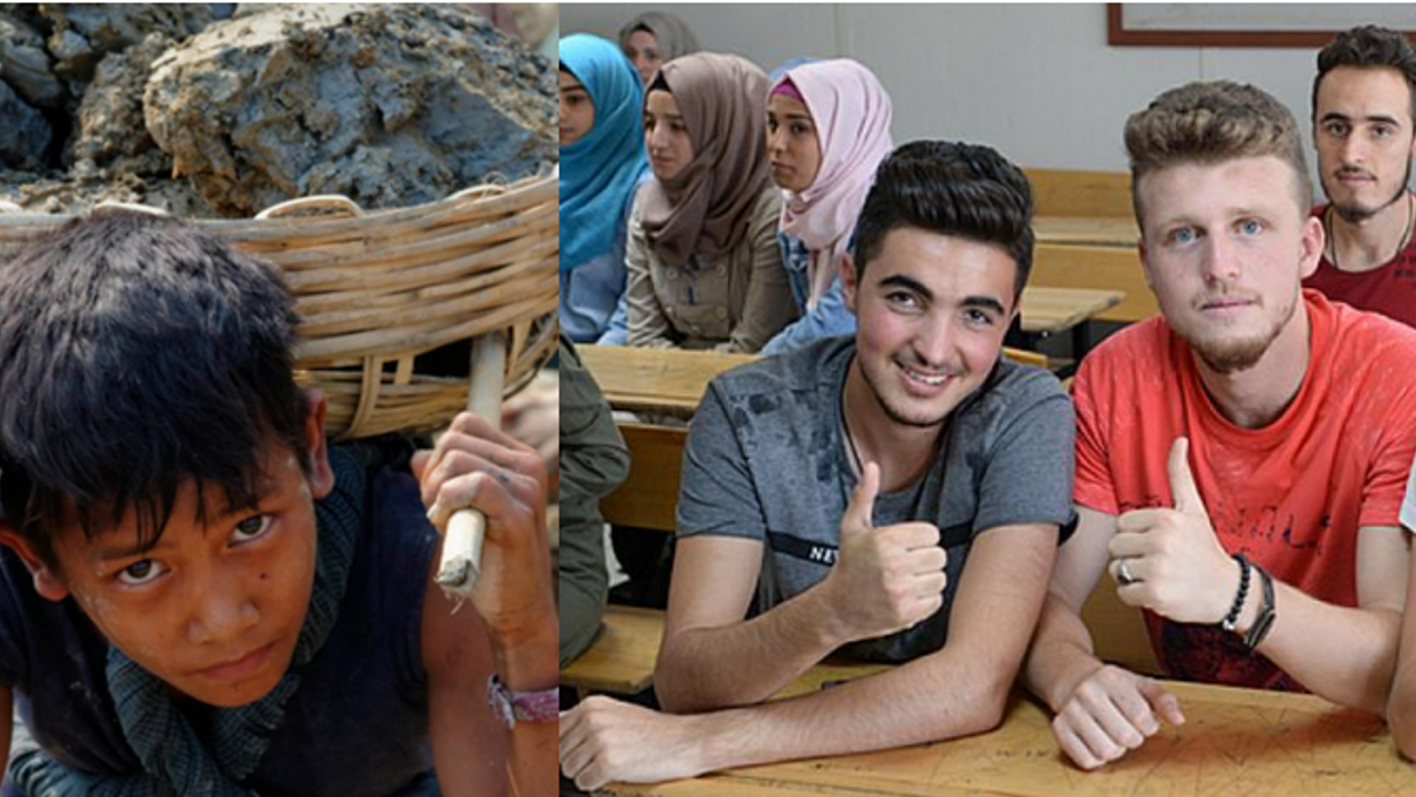 Suriyeli Gençlere Festival Milli Eğitim Bakanlığı’ndan! Suriyeliler 5 Yıldızlı Otellerde Türkiye’nin Çocukları Sanayide!