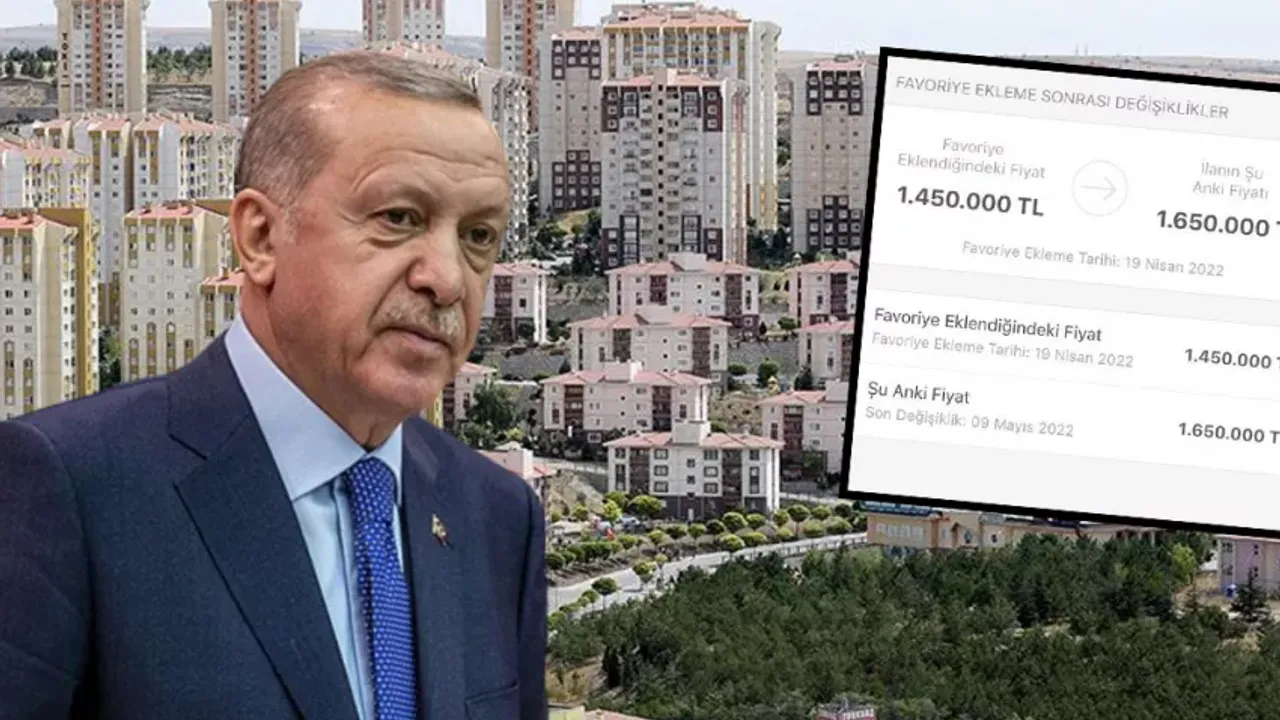 Art Niyet Aramamak Elde Değil! AKP’nin Emlak Müjdesi Kabus Oldu Konut Fiyatları Yine Uçtu! İnşaat Sektörü Kazandı!