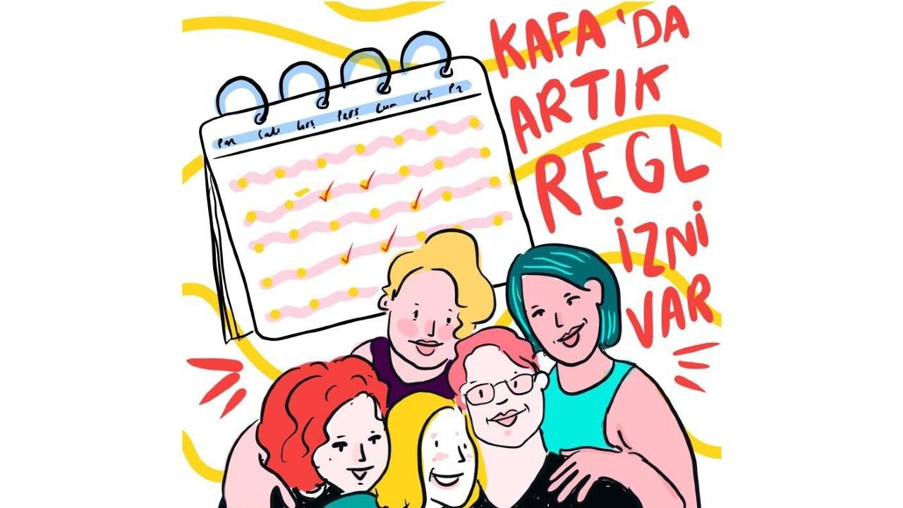 Türkiye'de Bir İlk! Kafa Dergisi Kadınlara Regl İzni Verdiğini Duyurdu!