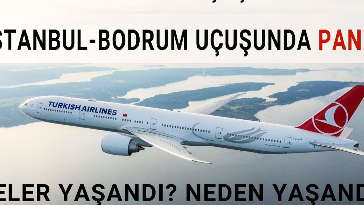 Uçakta Panik! THY Uçağı Motoru Durdu! Ağlayan Yolcular Pilota Saldırdı! İstanbul Bodrum Uçağında Neler Oldu?