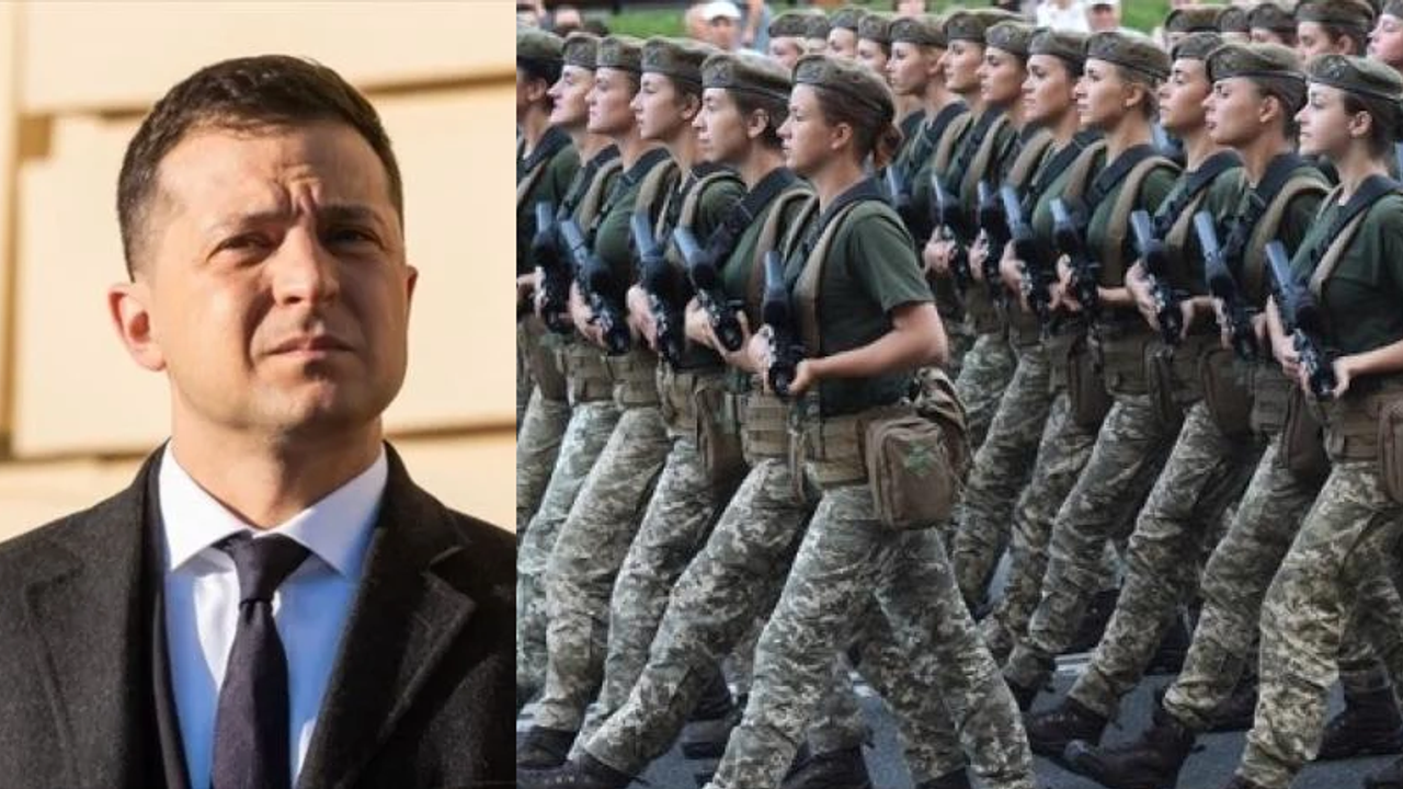 Ukrayna Bu Defa Karıştı! Sadece "Kadın Asker" Krizi Değil Ülkeyi Terketmek de Yasaklandı!
