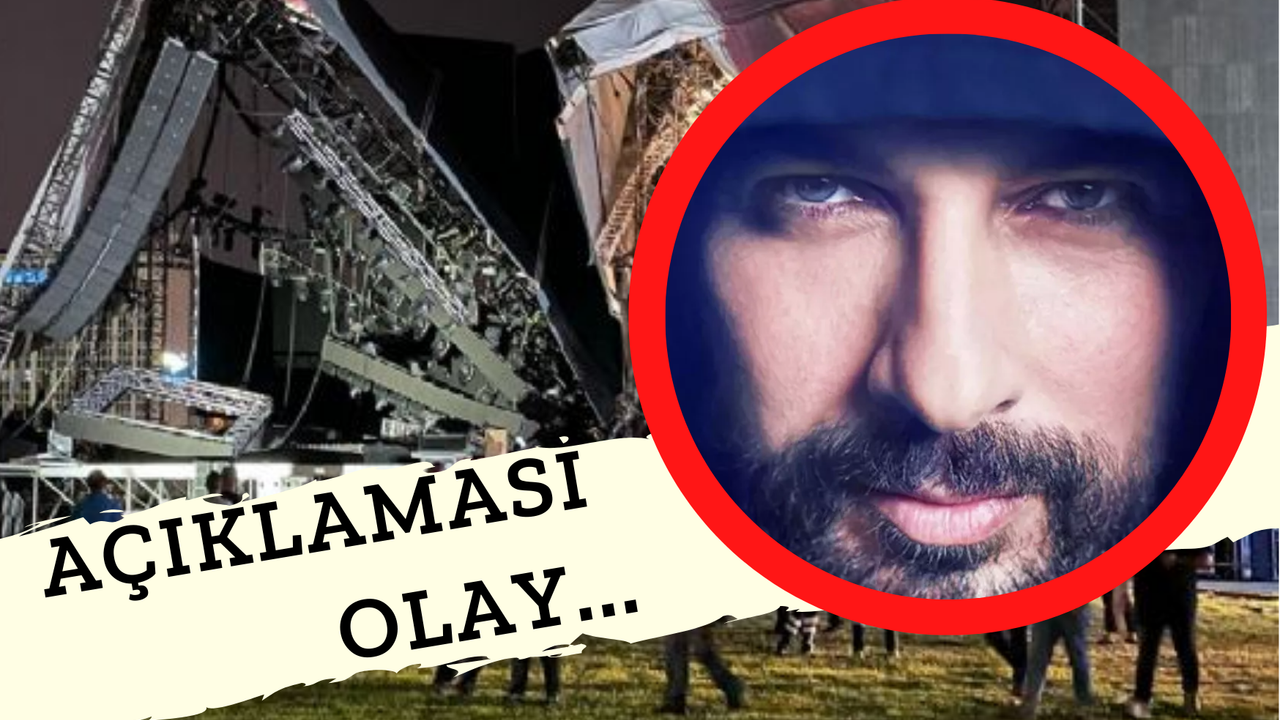 İzmir'de 9 Eylül Konser Sahnesi Çöktü Ama Tarkan’da Geri Adım Atmadı! Adeta Meydan Okudu!
