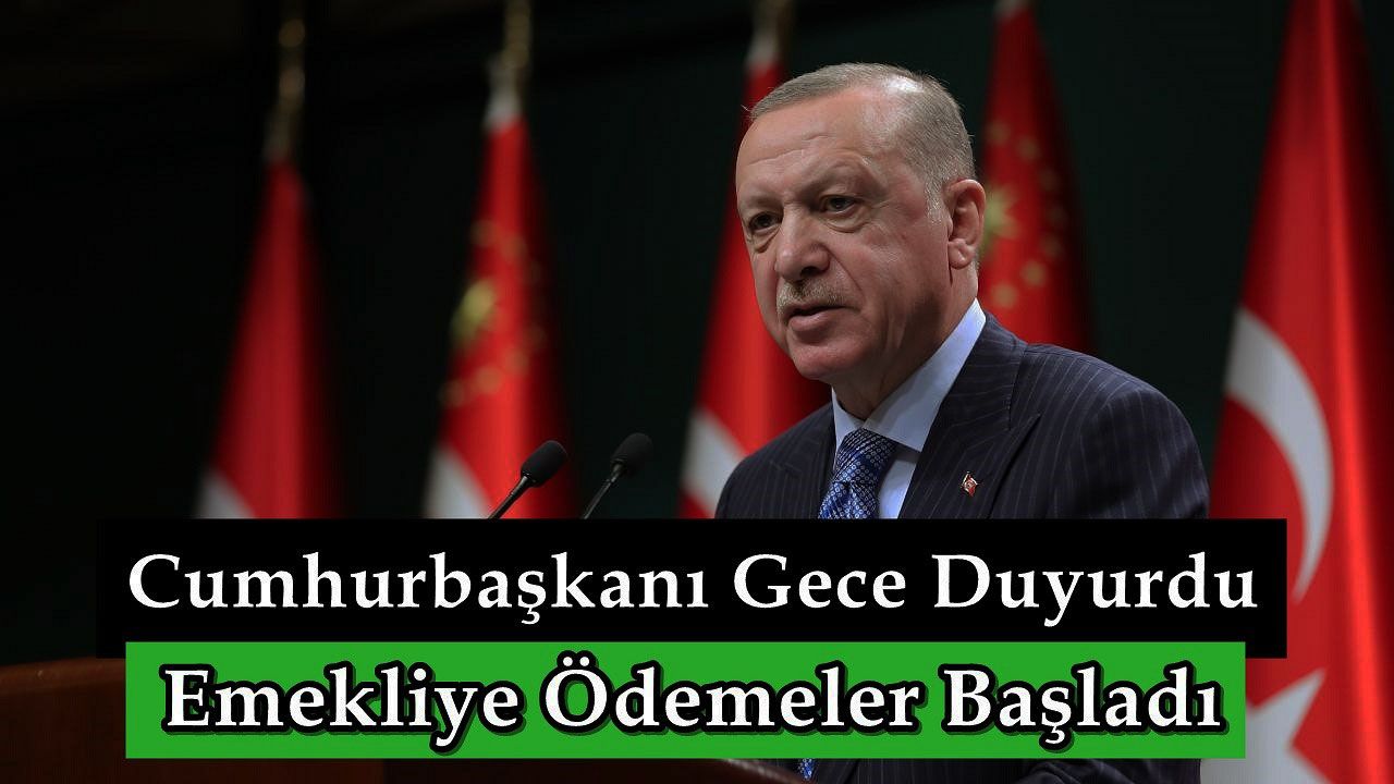 Emeklilere 100.000 TL borç kapatma kredisi veriliyor! Cumhurbaşkanı Erdoğan duyurdu!