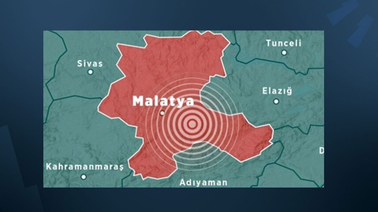 Malatya’da 4.7 Büyüklüğünde Deprem Oldu