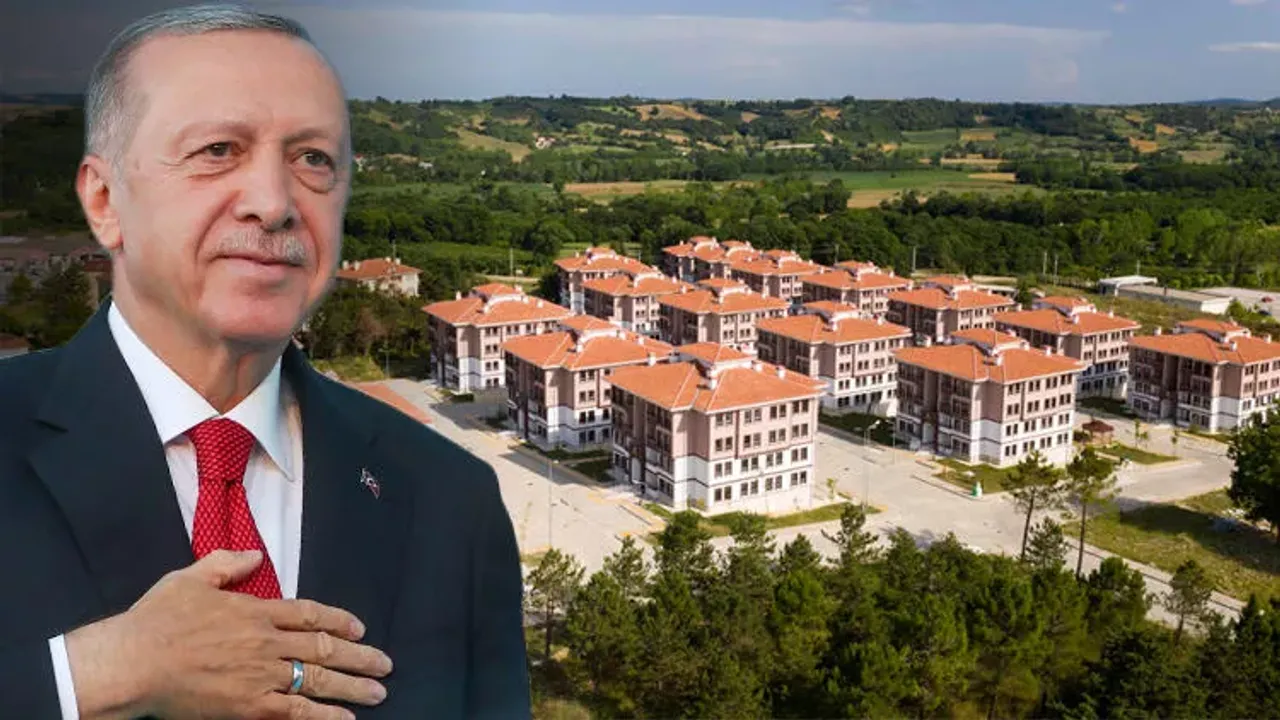Müjde geldi: Erdoğan 70 bin konutun yapılmaya başlandığını duyurdu