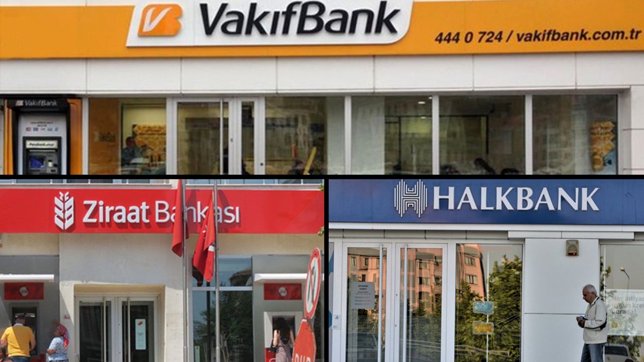 Ziraat Bankası, Vakıfbank ve Halkbank 100 Bİn TL Kredide Daha Düşük Faiz Oranı Belirlendi!