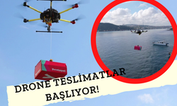 Yemeksepeti Drone İle İlk Teslimatını İstanbul'da Yaptı! Hangi Adrese Yapıldı? İşte İlk Drone İle Yemek Teslimatı!