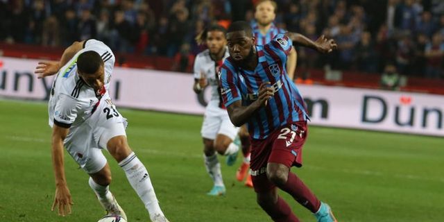 Trabzonspor 1-1 Beşiktaş (Maçın özeti ve golleri)