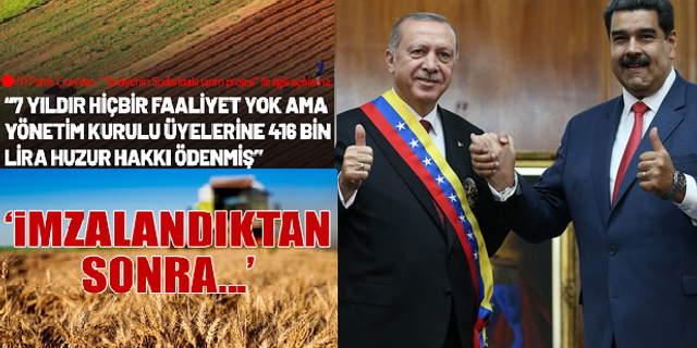 Türkiye Sudan Sonrası Venezüela’da Buğday Üretme Kararı Aldı! Çiftçiler Ağlar Tarım Arazileri Yağmalanırken...