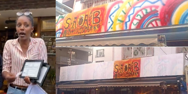 Somalili Saab Restaurant'ın Tabelasının Renkleri Rahatsız Etmiş! LGBT Renkleri mi? Sebep Çok Farklı Çıktı!