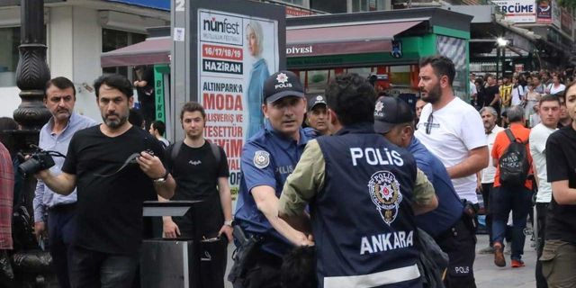 Son Dakika Ankara Kızılay Güvenpark'ta olaylar çıktı! Ethem Sarısülük vurulduğu yerde büyük olaylar çıktı