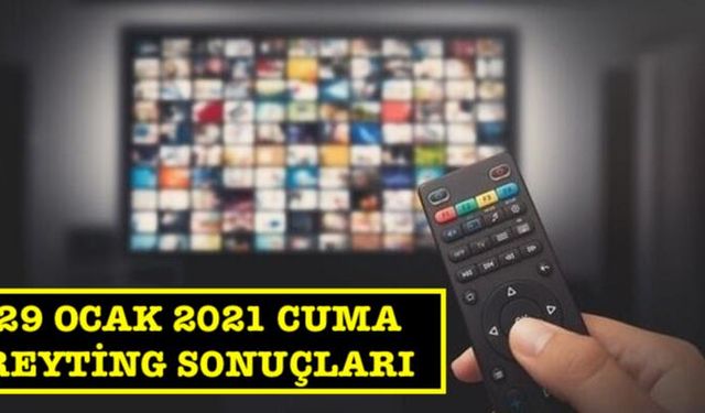 Cuma Reyting Sonuçları - 29 Ocak 2021 Cuma Ratingleri! Kırmızı Oda mı? Seni Çok Bekledim mi