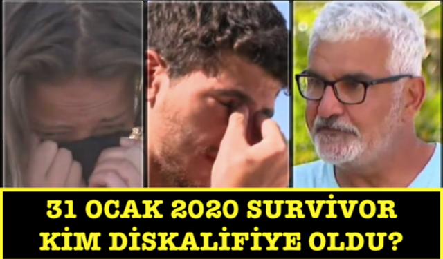 31 Ocak Survivor kim diskalifiye oldu? Gönüllüler takımından biri mi gidiyor?