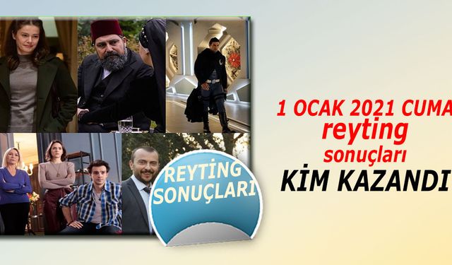 1 Ocak 2021 Cuma Reytingleri? Son Yaz reytingleri ve Akıncı reytinglerde ne yaptı? Kırmızı Oda reytingleri nasıl?