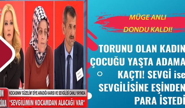 Müge Anlı'da rezalet! Çocuğu yaşı adamla kaçan Sevgi şok etti! Canlı yayında kocasından sevgilisine para istedi!