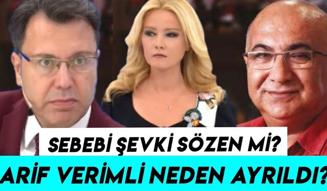 Arif Verimli Müge Anlı ile Tatlı Sert Programından Ayrıldığını Açıkladı! Gidiş sebebi Şevki Sözen olduğunu duyurdu