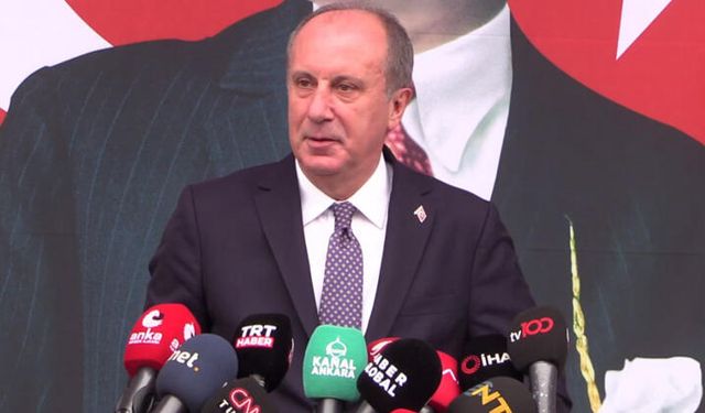 CHP'den ayrılacağını duyuran Muharrem İnce'den sert açıklamalar: CHP artık bir tabela partisi!