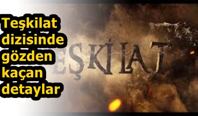 Teşkilat dizisi oyuncu kadrosu, Teşkilat oyuncuları dizide hangi oyuncular var