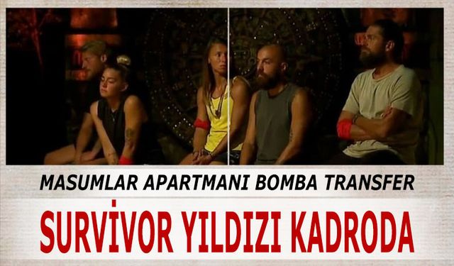 Masumlar Apartmanı Dizisine bomba isim! Survivor yıldızı kadroya katıldı