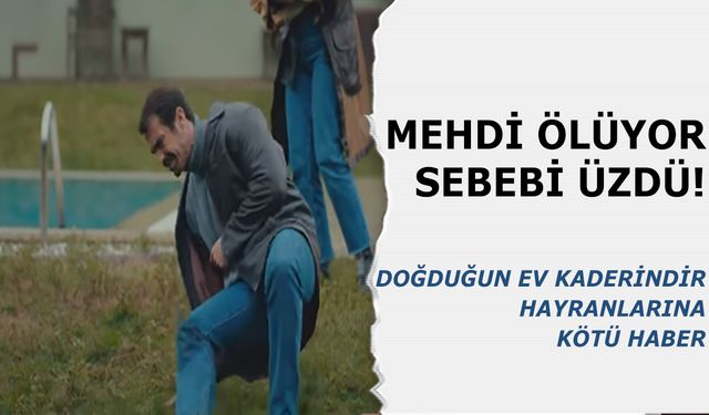 Doğduğun Ev Kaderindir hayranlarına iki kötü haber birden! Mehdi ölüyor! İbrahim Çelikkol bakın neden ayrılmış