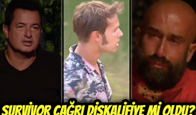 Survivor 44. bölüm şok kavga! Çağrı diskalifiye mi olacak?