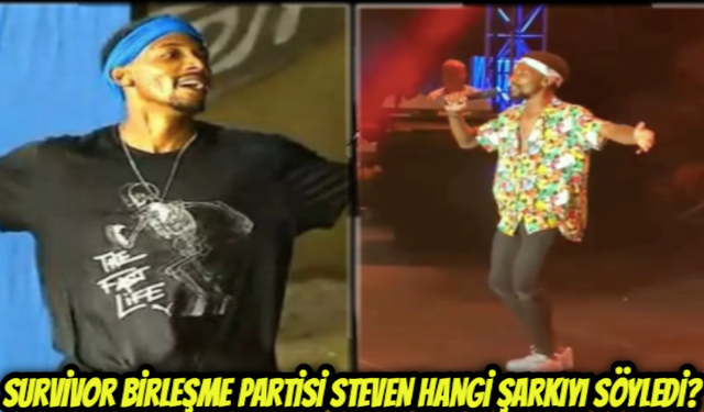 Steven Survivor birleşme partisi TV8 hangi şarkıyı söyledi?