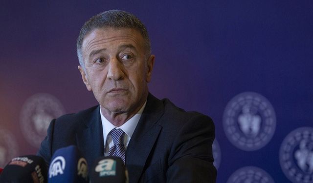 Ahmet Ağaoğlu: Trabzonspor'un kupalarına haciz gelecekti!