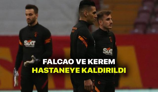 Son Dakika Galatasaray'da Falcao ve Kerem Aktürkoğlu çarpıştı! Sağlık durumları nasıl?