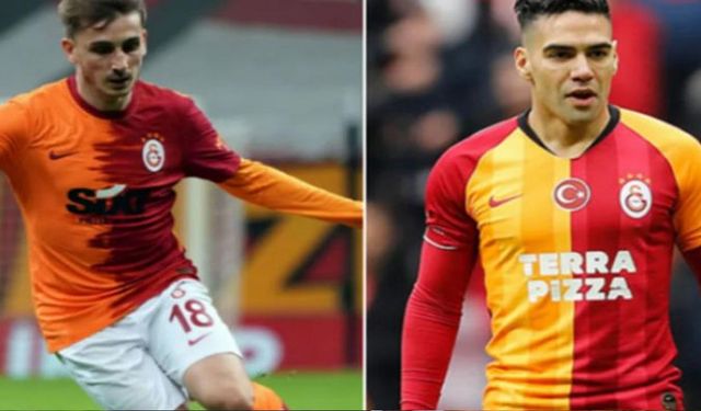 Galatasaray Antrenmanında Tatsız Kaza! Falcao Kerem Aktürkoğlu Çarpışma görüntüsü video