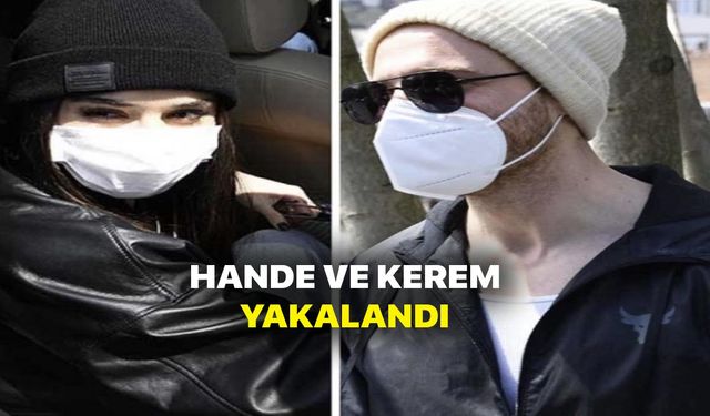 Hande Erçel ve Kerem Bursin Yakalandı! Sen Çal Kapımı Yıldızları Sevgili Olduklarını Açıkladı