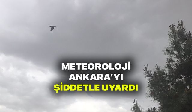 Meteoroloji Ankara Hava durumu uyarısı sert yaptı! Ankara'da yaşayanlar Yıldırım düşme tehlikesi duyurusu!