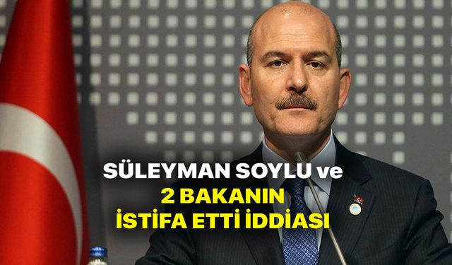 Süleyman Soylu istifa edecek iddiası! Erdoğan Devlet Bahçeli ile Süleyman Soylu istifasını görüşecek iddiası