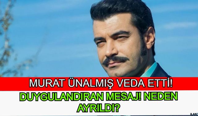 Murat Ünalmış Bir Zamanlar Çukurova'dan Ayrıldığını Açıkladı! Veda Mesajı Duygulandırdı