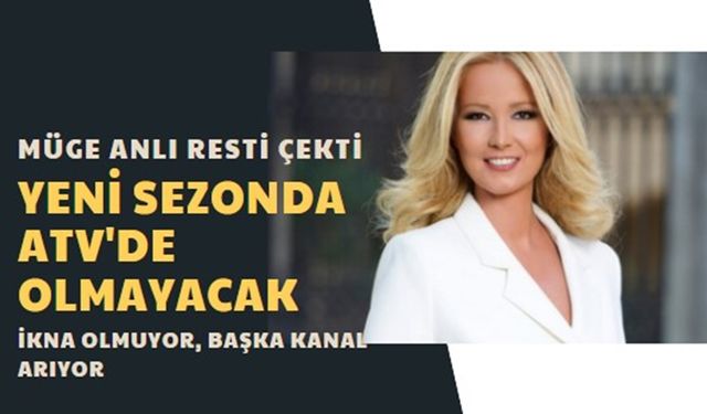 ATV büyük oynadı kaybetti, Müge Anlı resti çekti! Yeni sezonda olmayacak, anlaşma yaptı başka kanala geçiyor