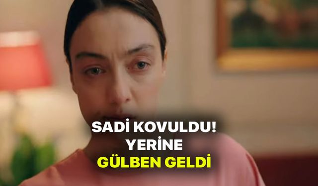 Kırmızı Oda Delikanlı Sadi kovuldu! Yerine Masumlar Apartmanı Gülben'i Merve Dizdar geldi!