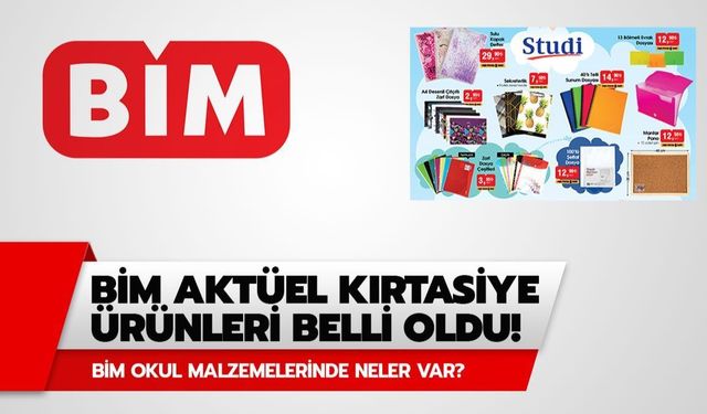 Vatandaşa Müjde! BİM Dev Okul İndirimini Duyurdu! Tüm Okul İhtiyaçları Yüzde 50 İndirimle Bim'de!