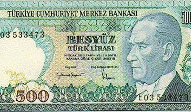 500 liralık banknot geliyor! 500 liralık banknotun arkasında kimin resmi olacak?