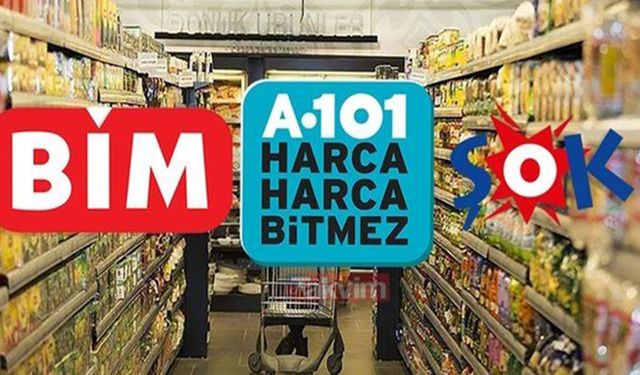 A101, BİM, ŞOK'ta bomba indirim! Vatandaş akın etti! Kıyma et, süt, zeytin ve ayçiçek yağı fiyatları çakıldı!