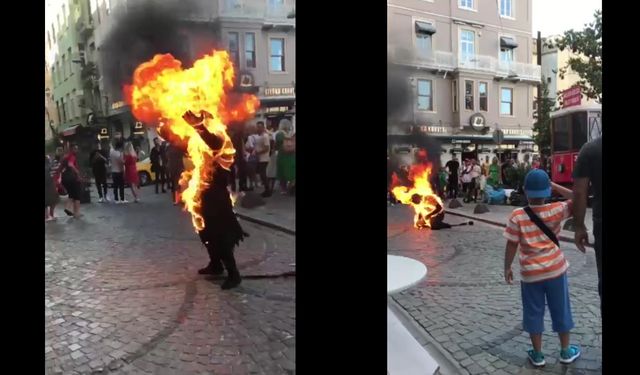 Galata Kulesi Önünde Tekbir Getirerek Kendini Yakan Vatandaş Kim? Öldü Mü? Neden Kendini Yaktı?