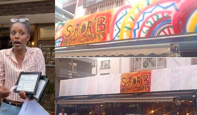 Somalili Saab Restaurant'ın Tabelasının Renkleri Rahatsız Etmiş! LGBT Renkleri mi? Sebep Çok Farklı Çıktı!