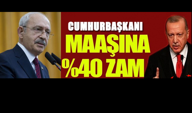 Cumhurbaşkanı Erdoğan'ın Yüzde 40 Maaş Zammına Kılıçdaroğlu Sözleri Damga Vurdu! "Bırak bu ücretli rollerini"