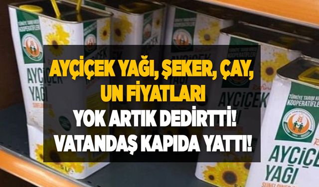 Migros, Tarım Kredi ve ŞOK, A101 ile BİM'e gözdağı verdi! Ayçiçek yağı, şeker, çay, un fiyatları yok artık dedirtti!