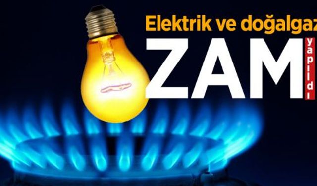 Yavaş Yavaş Değil Tek Seferde Zam Açıklaması "Olay" Oldu! Elektiriğe Yüzde 400 Doğalgaza Yüzde 362 Zam Dikkat Çekti!