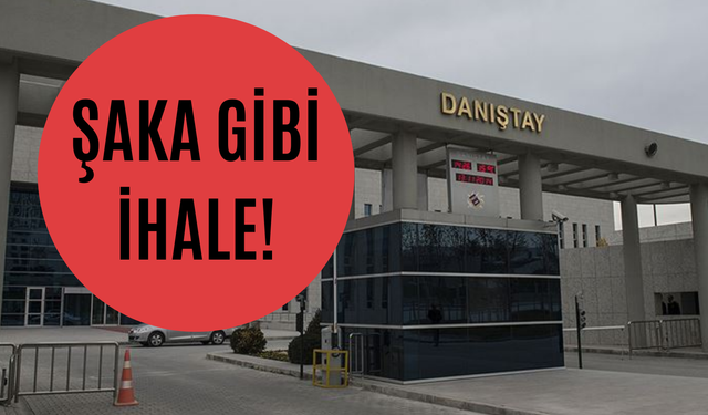 Günün Skandalı Danıştay'dan Geldi! Gizli Kapaklı İhale İle Bedelin Yüzde 53 Fazlası Tanıdık O Şirkete Verildi!