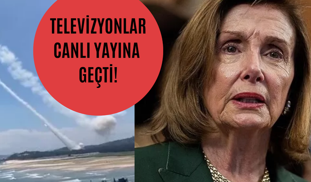 Çin Dediğini Yapmaya Başladı! Füzeler Ateşlendi Ve Nancy Pelosi İnadı İle Ortalığı Karıştırmayı Başardı! Korku Başladı!