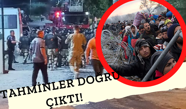 Sığınmacılar "İsyan Başlatacaklar" Denmişti Ve Başladılar! Çok Sayıda Asker Sevkedildi!