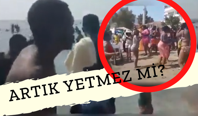 Türkiye'ye Arap ve Afrikalı Akını Sürüyor! Kemerburgaz Sahili Korkuttu!