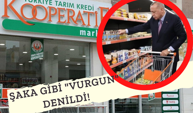 İndirim Yalanı Değil Tarım Kredi Kooperatifleri Vurgunu! Dün Market Ciroları 7 kat Artmış!